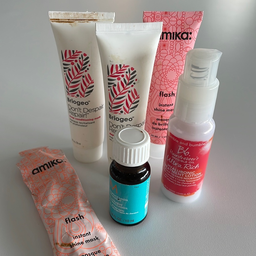 Briogeo, Amika, Bb Hairdessers & Moroccan Hair Oil